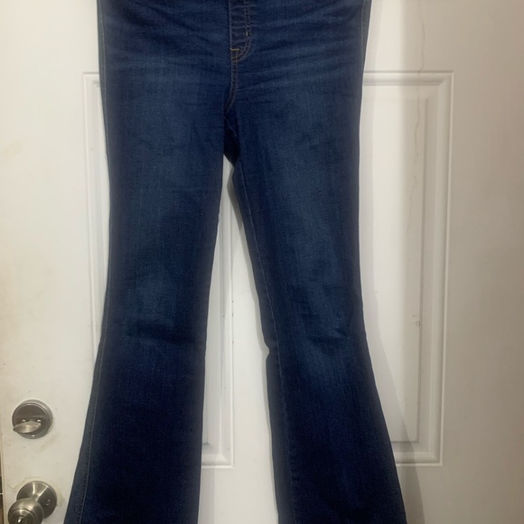 SPANX Dark Blue Flare Jeans - Picture 4 of 4